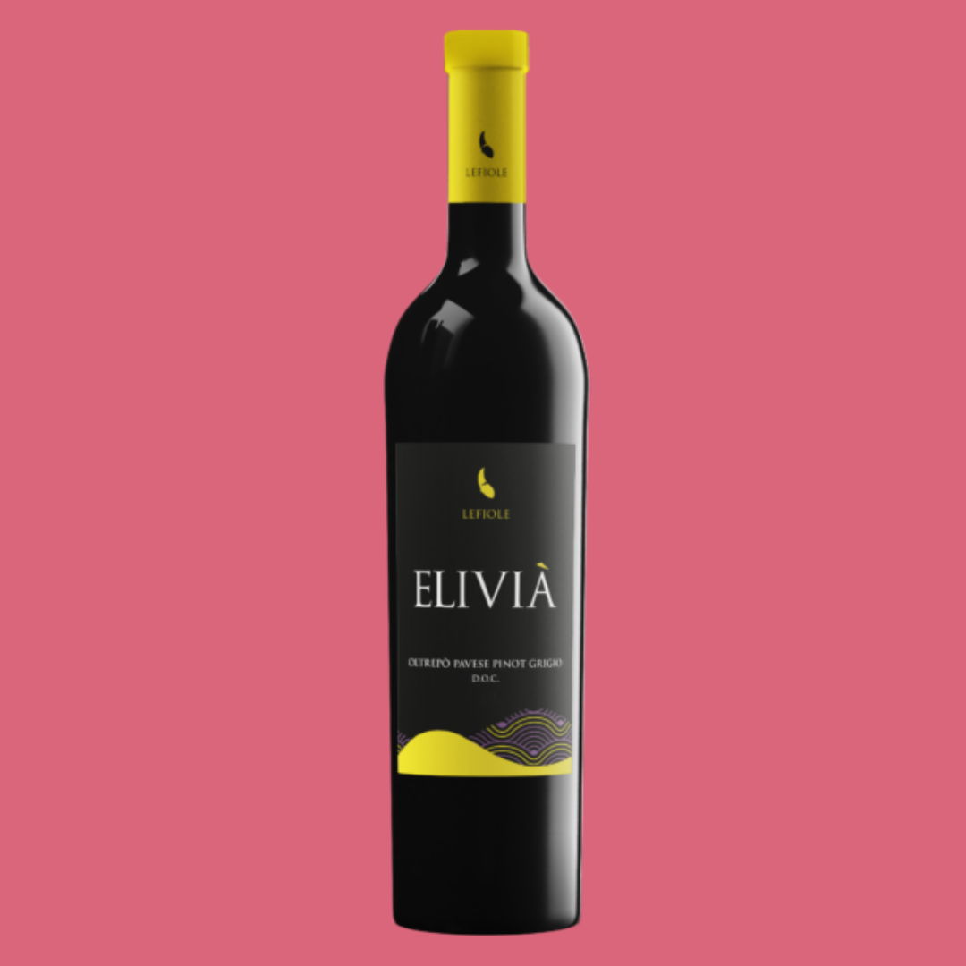 Fles Elivià Pinot Grigio – gastronomische witte wijn uit Oltrepò Pavese, Italië · Terra Collective