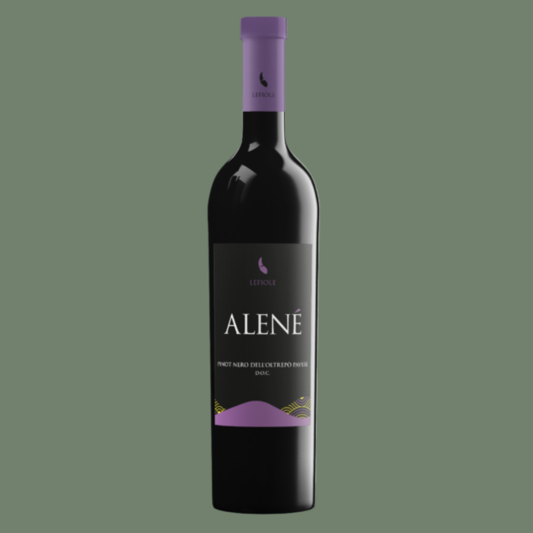 Fles Alené Pinot Noir – elegante rode wijn uit Oltrepò Pavese, Italië · Terra Collective