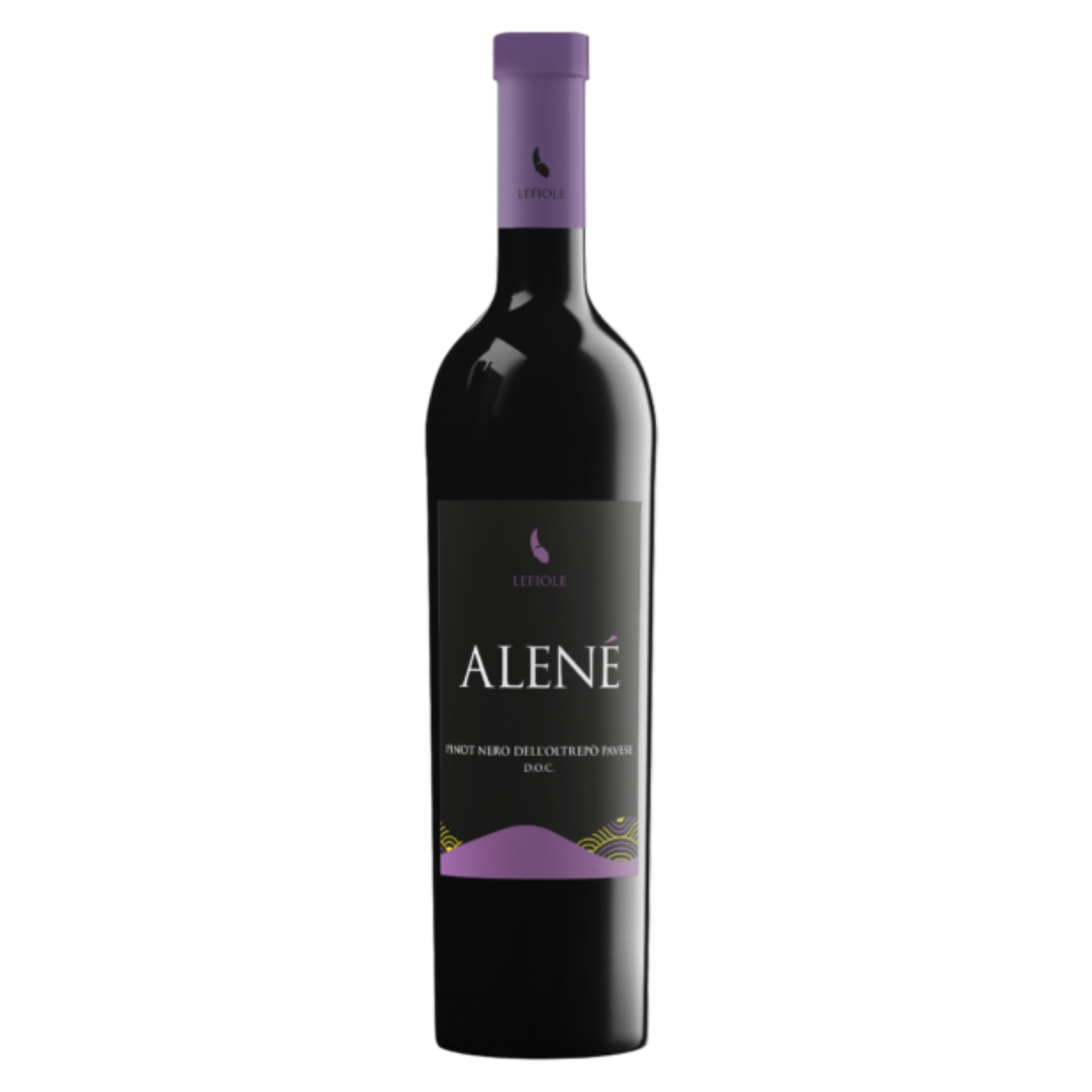 Fles Alené Pinot Noir – elegante rode wijn uit Oltrepò Pavese, Italië · Terra Collective