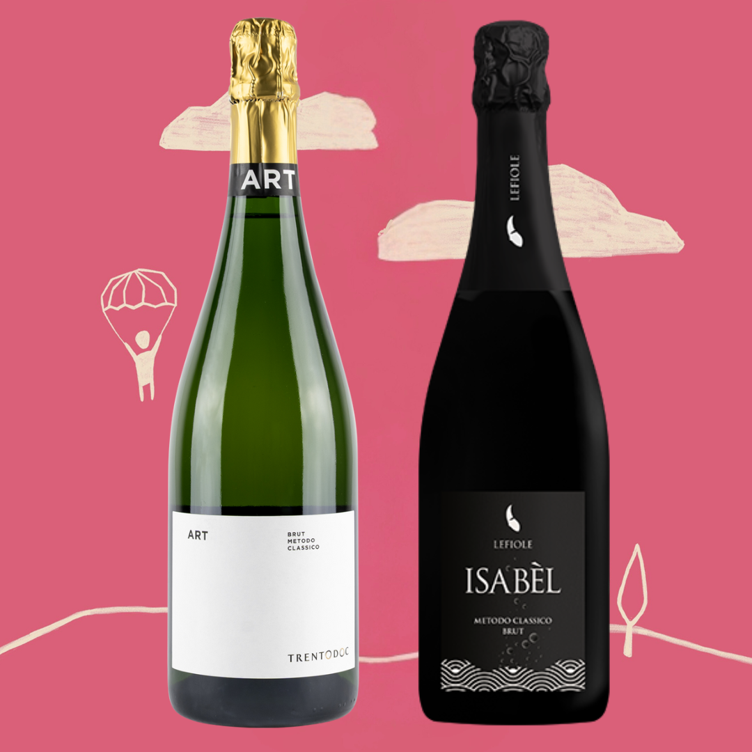 Blanc & Noir wijnpakket – Metodo Classico bubbels uit Trentino & Oltrepò Pavese · Terra Collective
