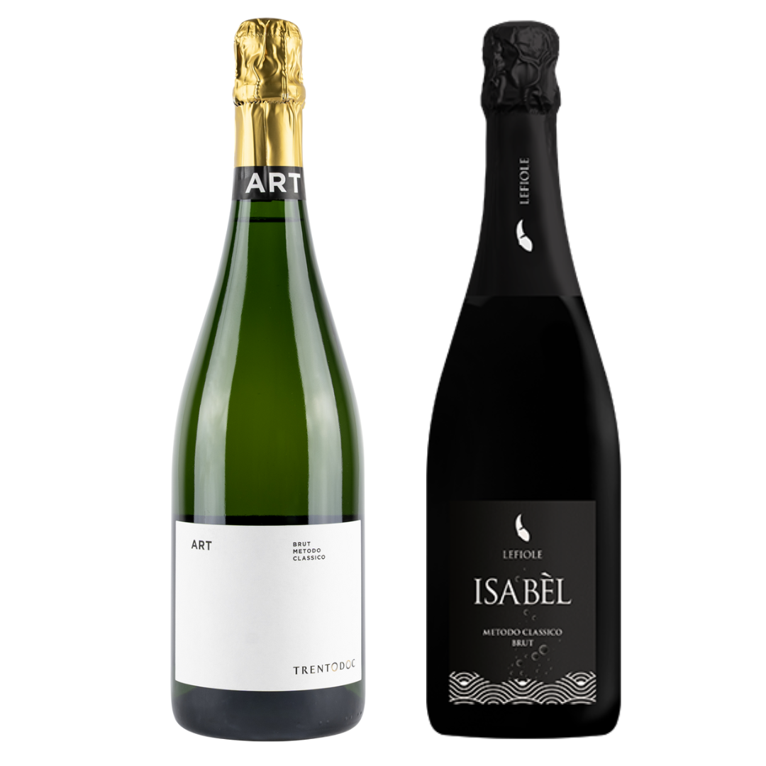 Blanc & Noir wijnpakket – Metodo Classico bubbels uit Trentino & Oltrepò Pavese · Terra Collective