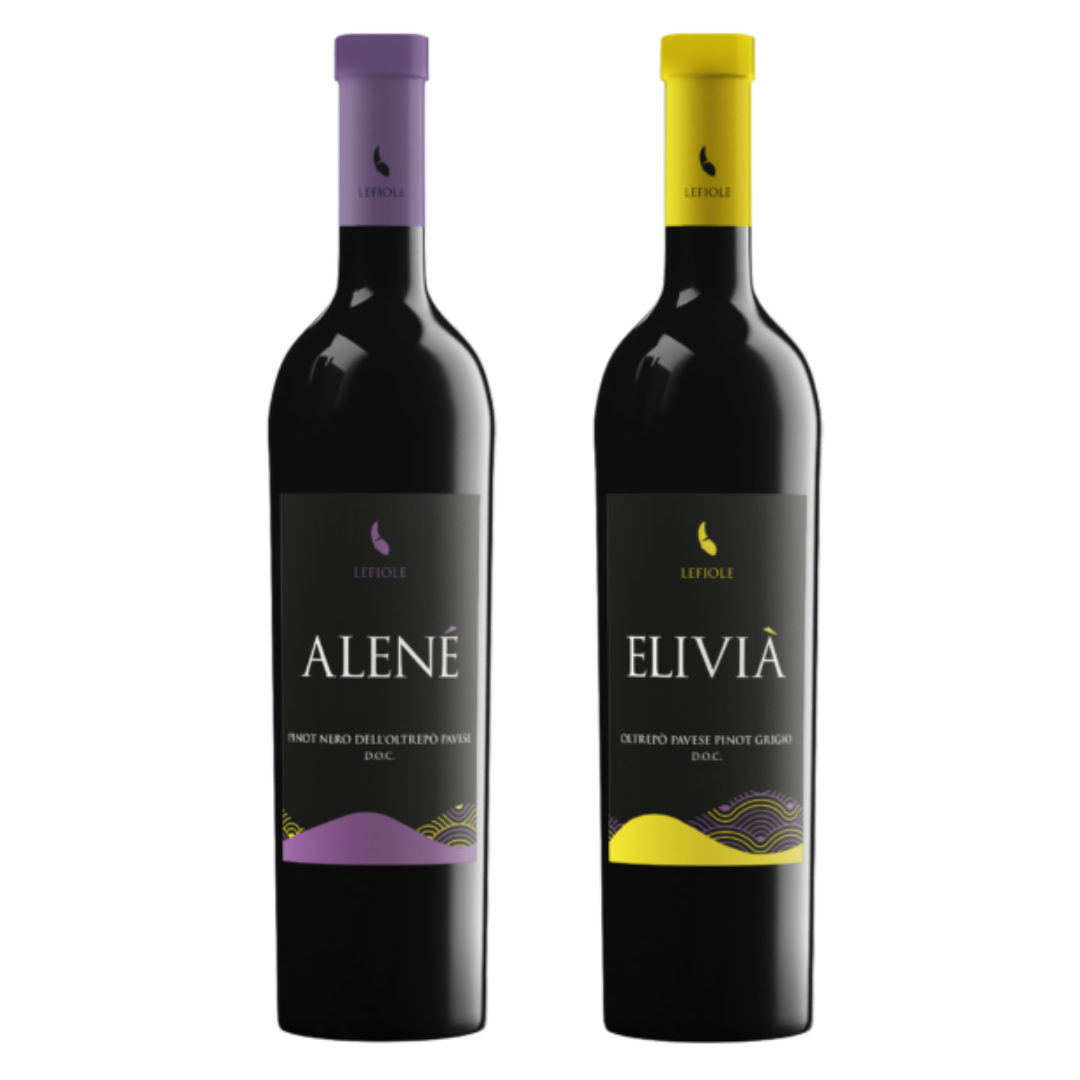Pinot Pair wijnpakket – Pinot Grigio en Pinot Noir uit Oltrepò Pavese · Terra Collective